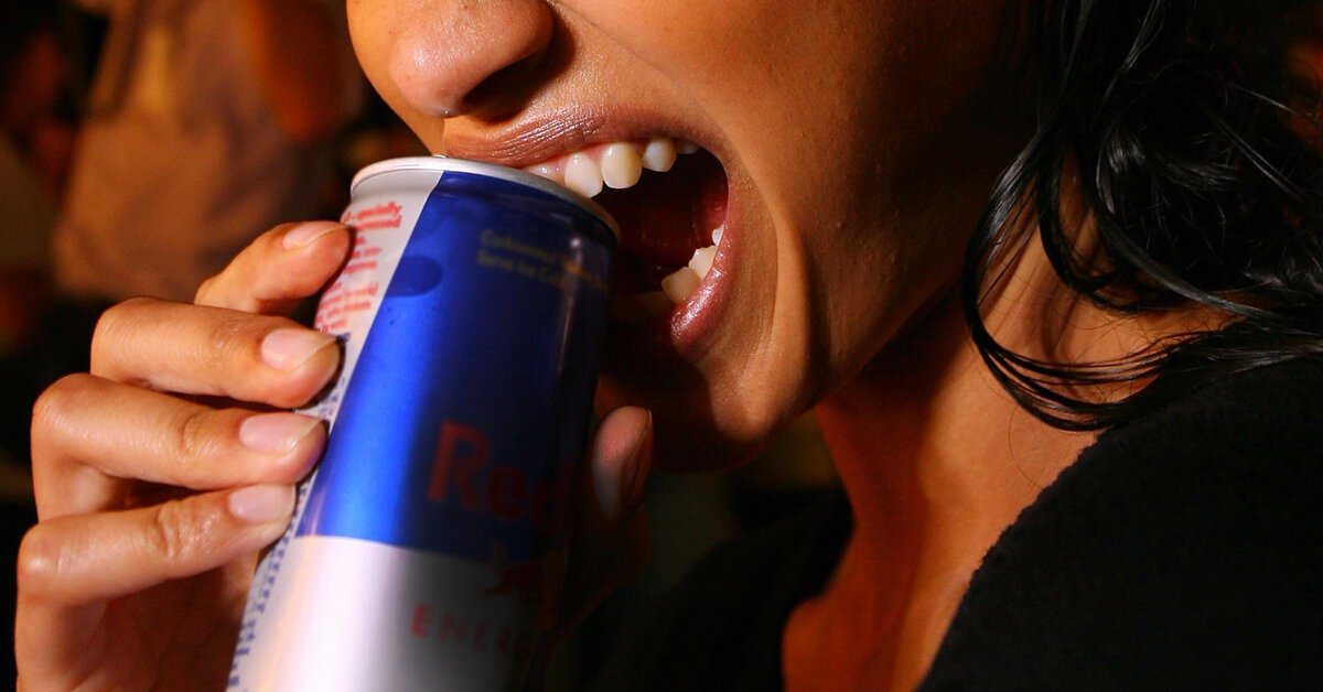 Red bull Drink girl