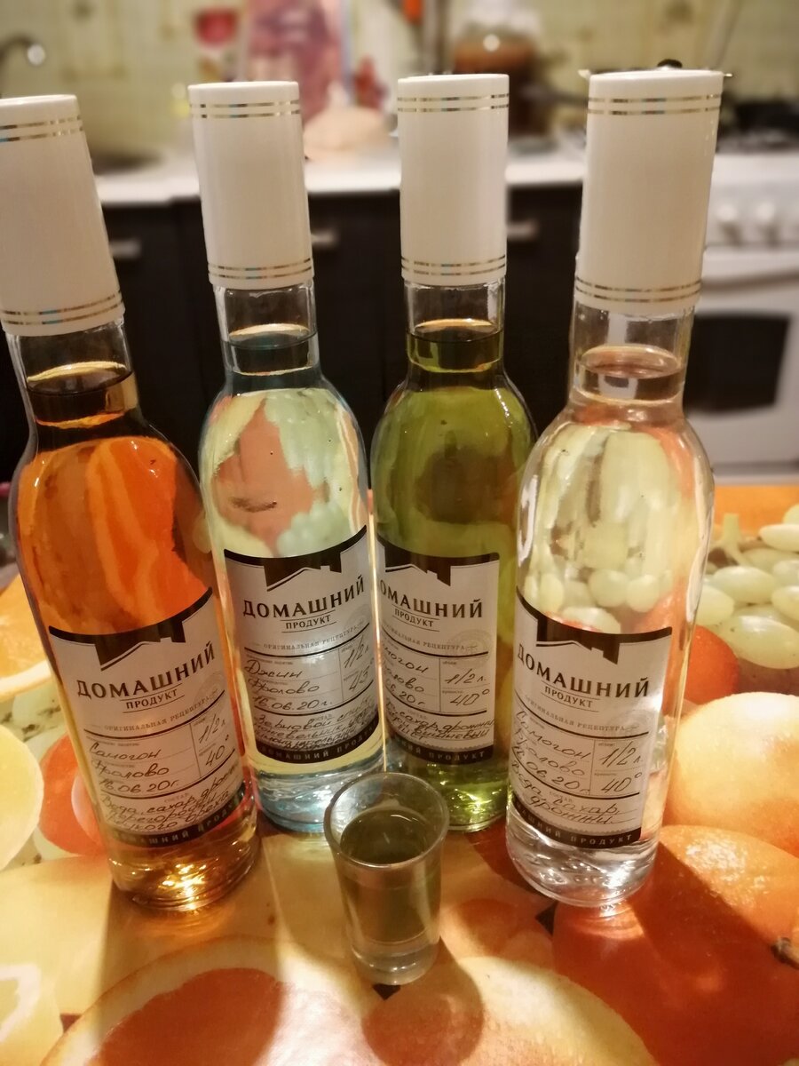 Бехеровку и Лимончелло забыл запечатлеть.