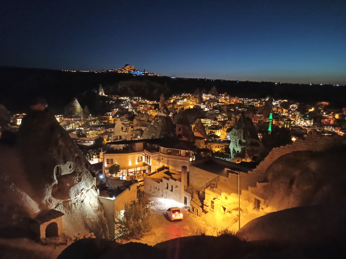 Вид на ночной город