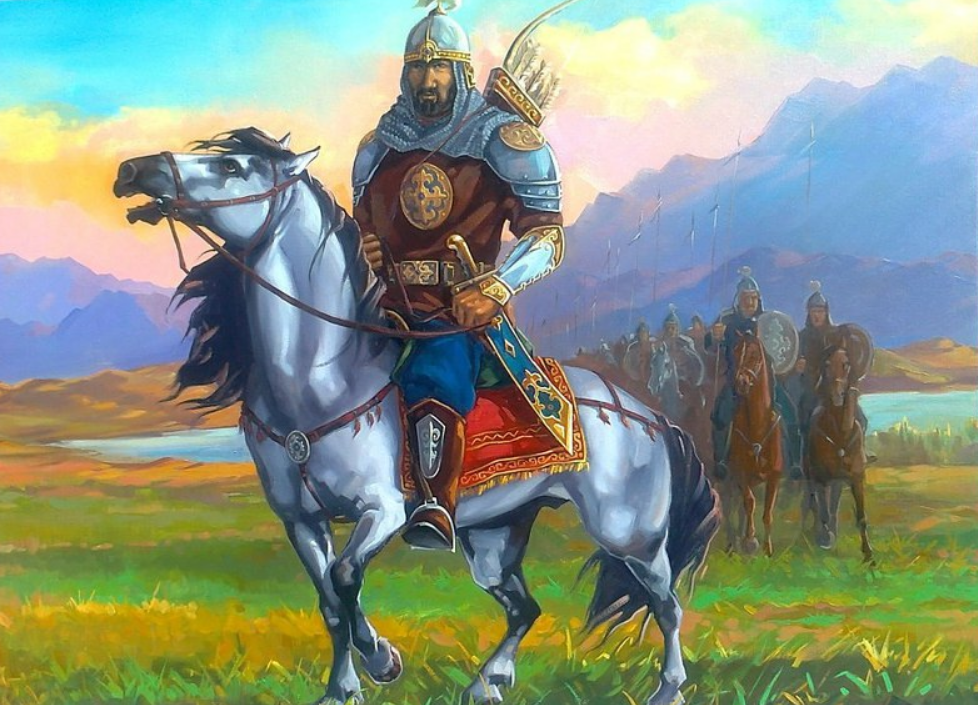 Хан батыр богатырь. Казахский эпос Алпамыс батыр. Кобланды батыр эпос.