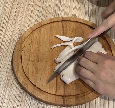 Кальмары соломкой