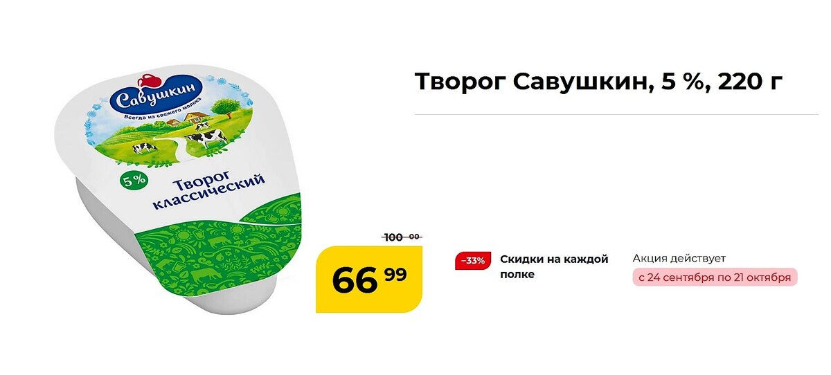 фото товара с сайта magnit.ru. Коллаж автора