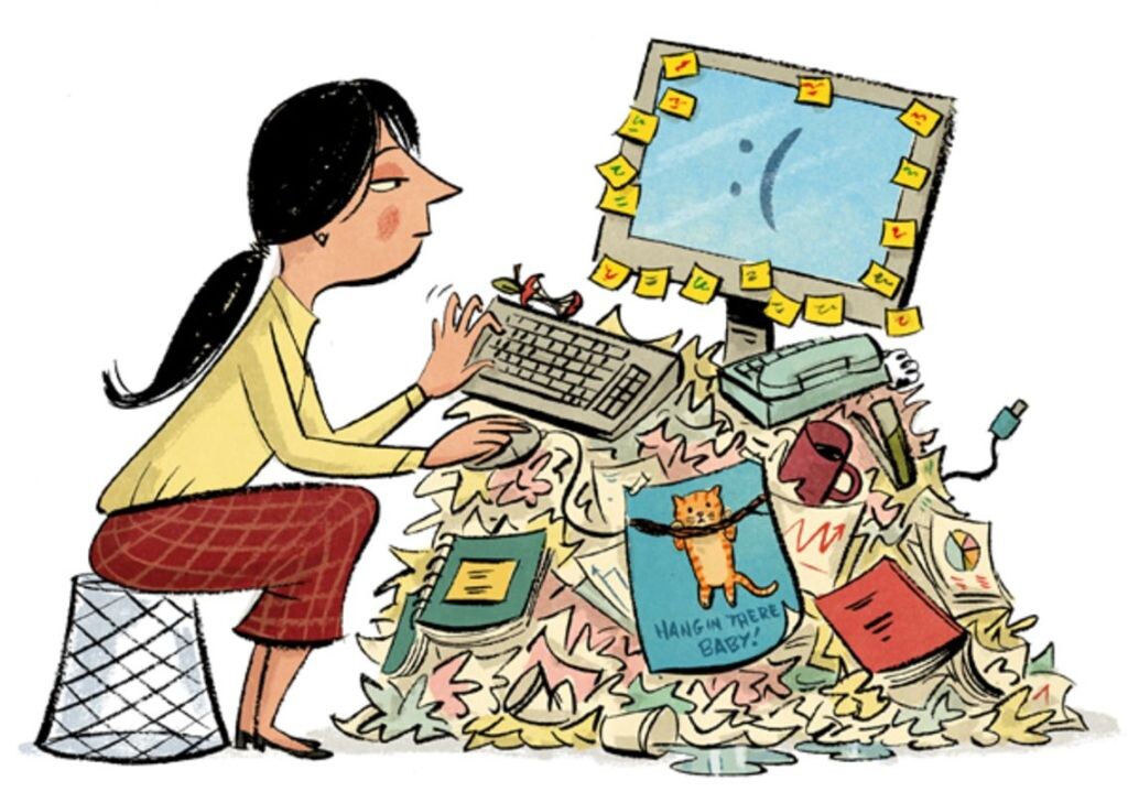 Рабочее место. Знаки жизни