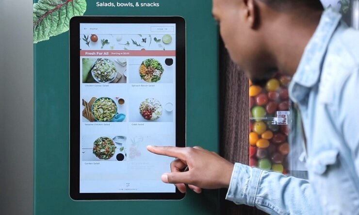 Салатный робот Sally