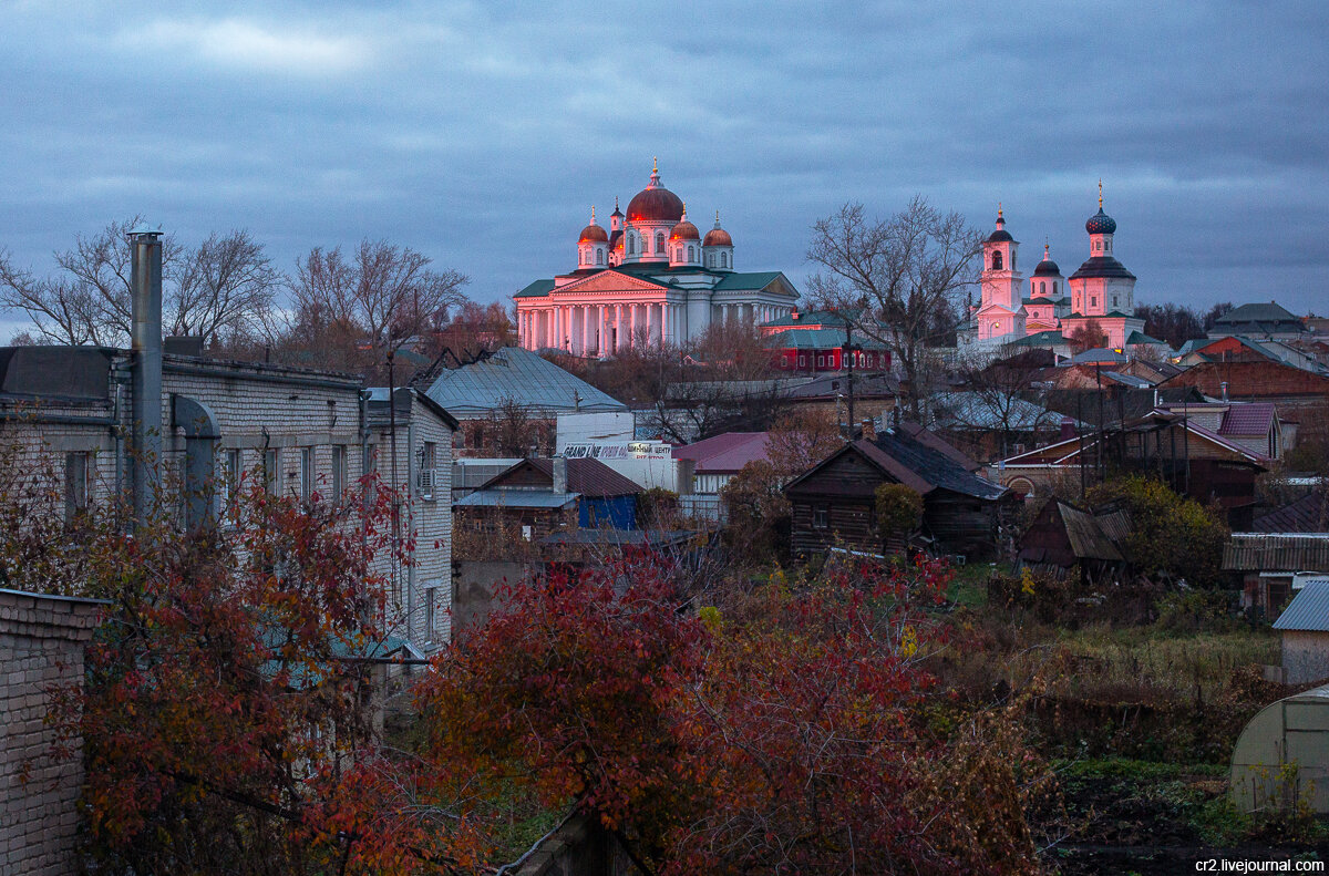 Воскресенский собор Арзамас осенью