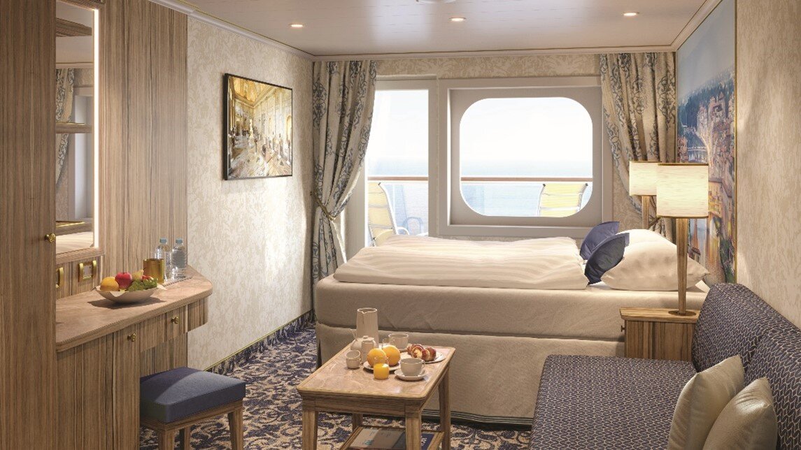 Каюта с балконом на лайнере Costa Firenze