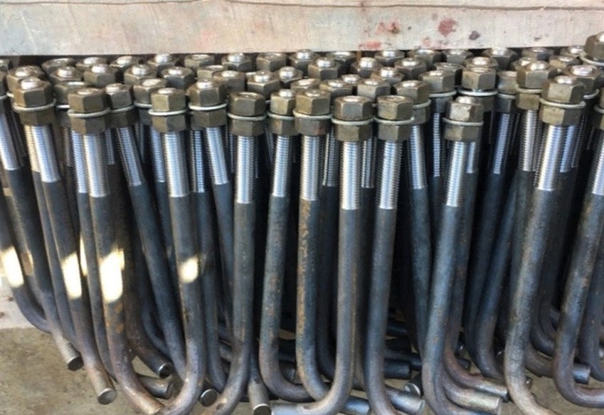 Фундаментые изогнутые болты