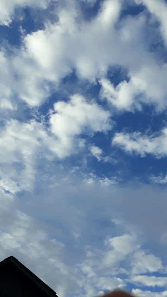 Волшебное осеннее небо!