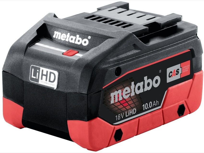 Метабо 18V LiHD 10.0 Ah