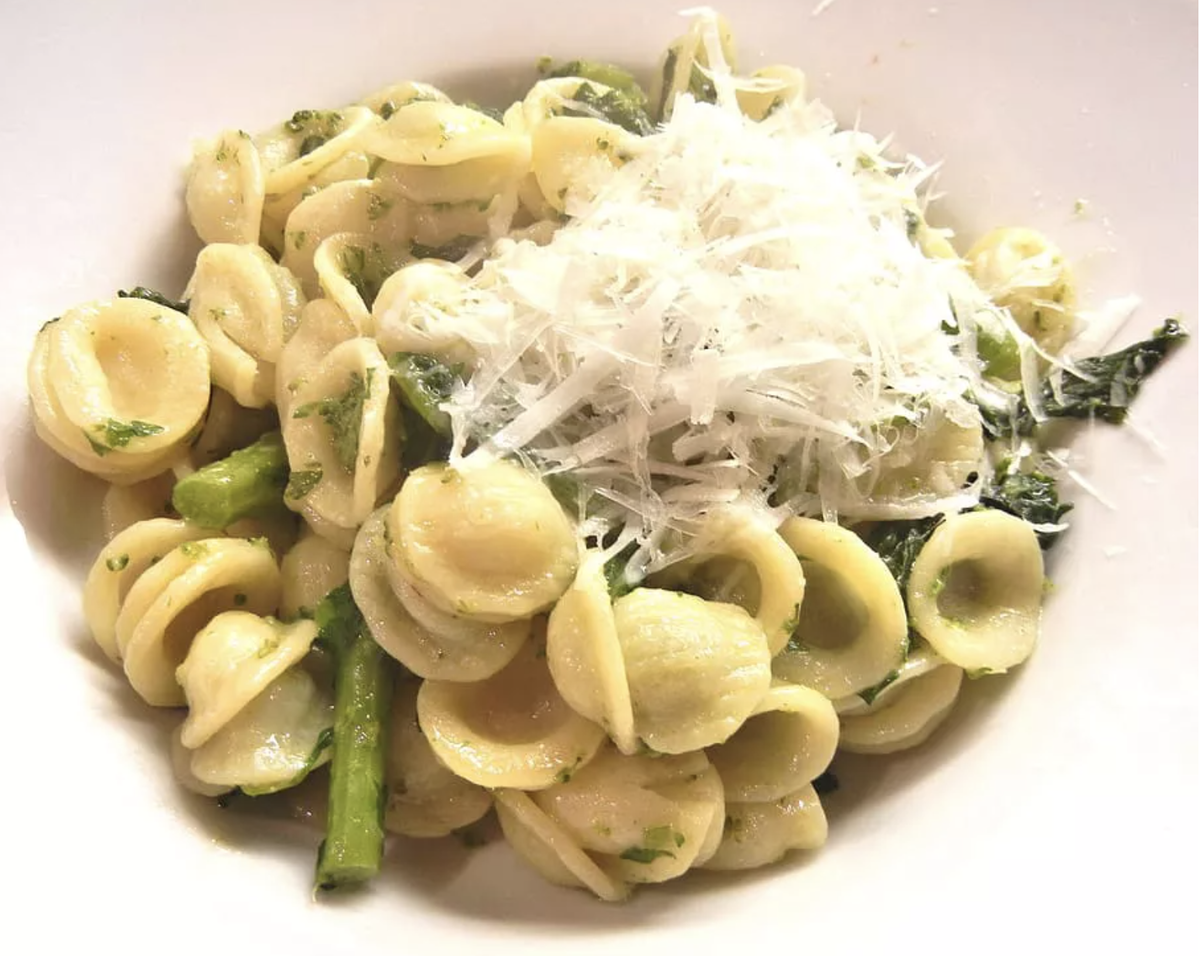 сыр Пармезан в пасте.