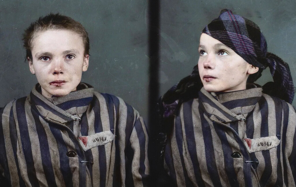 https://marinamaral.com/portfolio/faces-of-auschwitz/   Ретушь - Марина Амарал