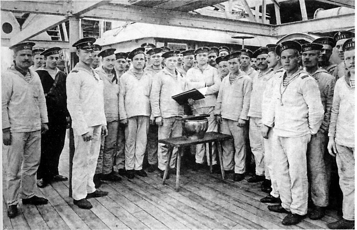 Старые фото русских моряков