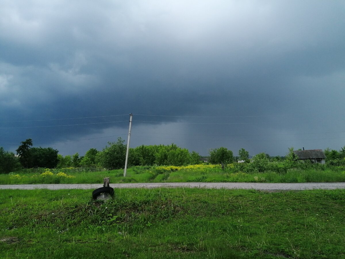 Перед грозой. Фото автора