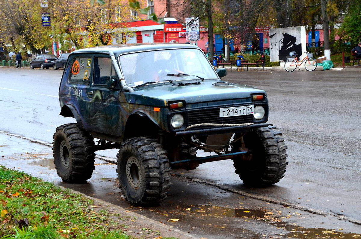 Niva 4x4 тюнингованная