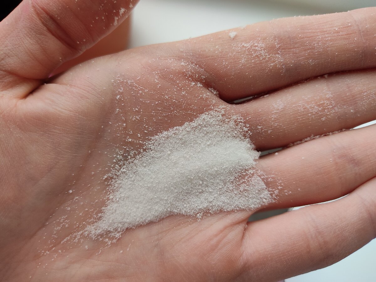 Смотрите, какая мелкая фракция всего 1 мм. 