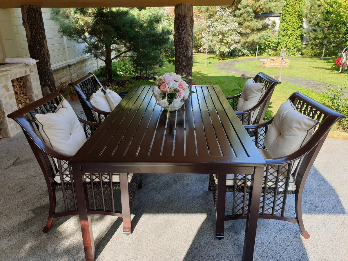 Мебель из литого алюминия Вишневый Садъ