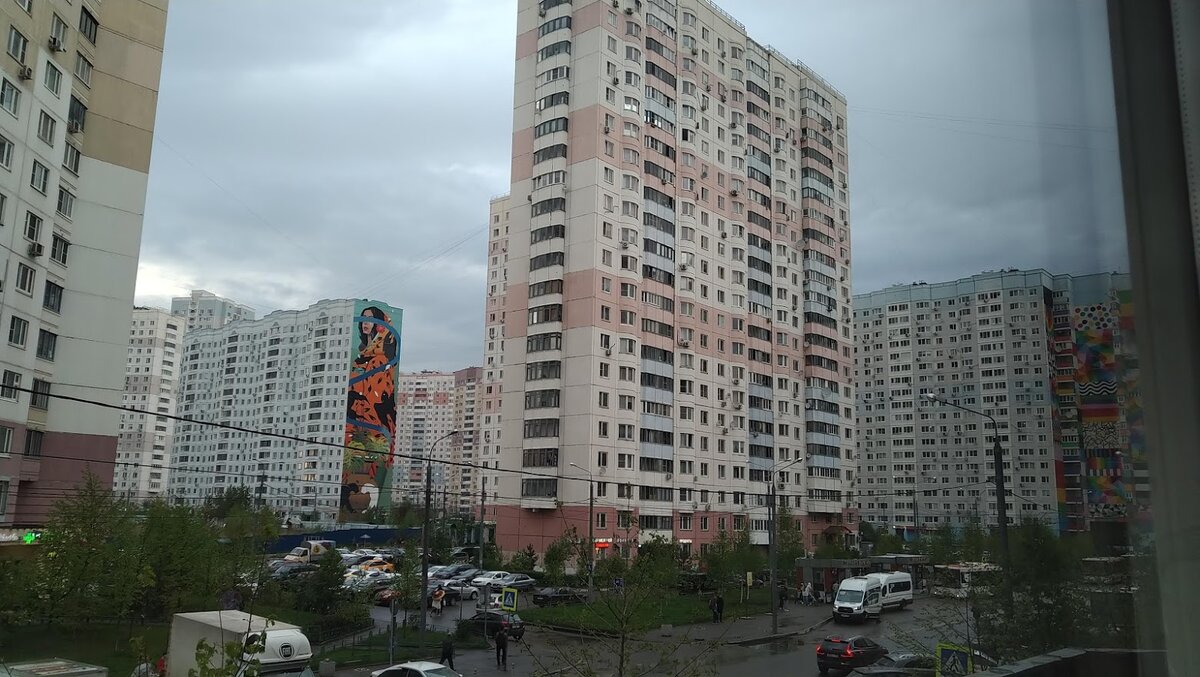 Вид из окна