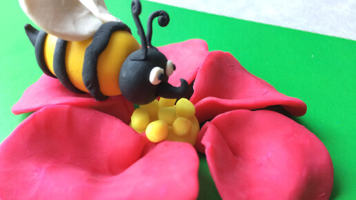 Набор для лепки из мягкого пластилина пчела Smile Kids SK-150WB_пчела