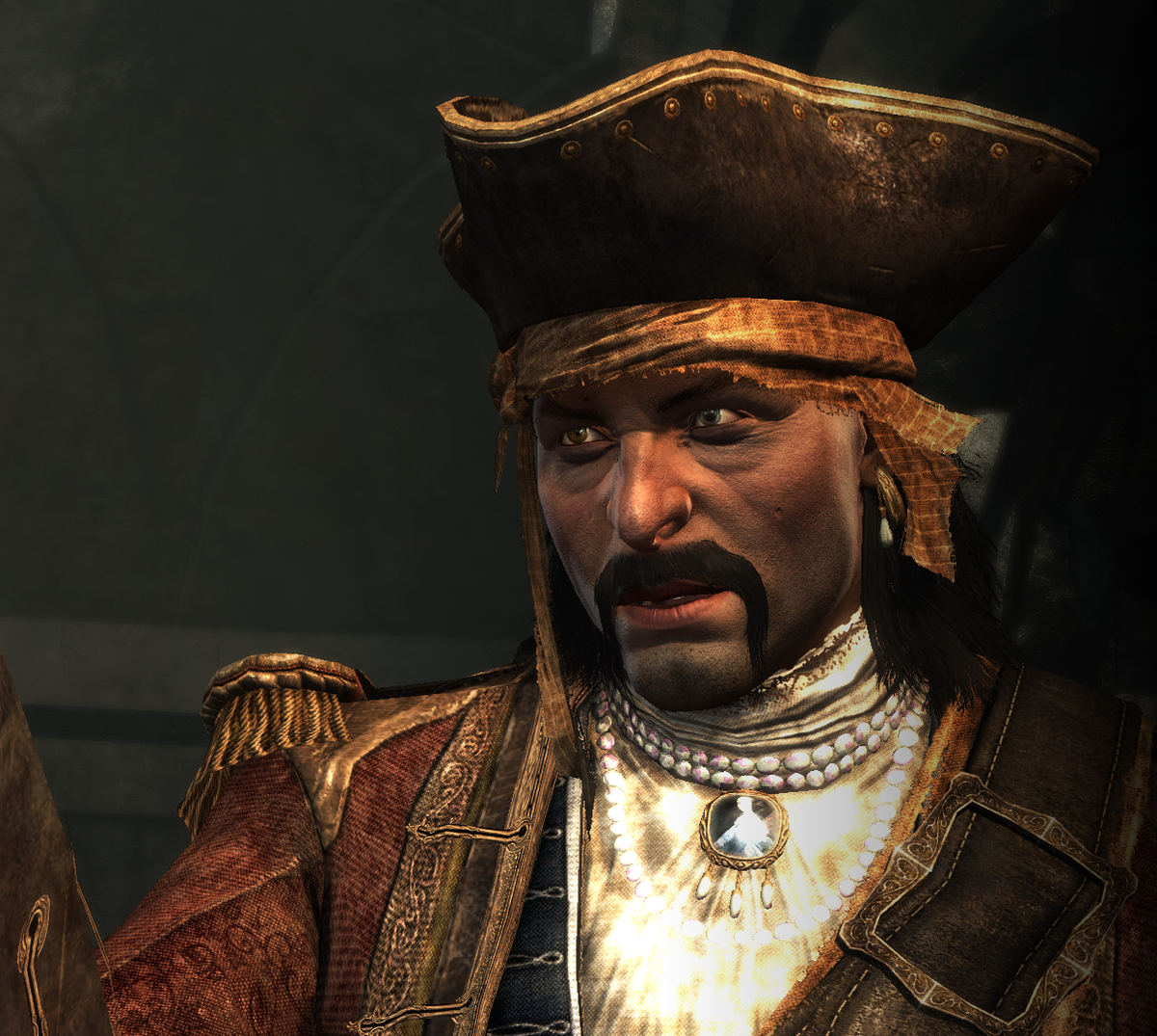 Так выглядит Чёрный Барт в игре Assassins Creed