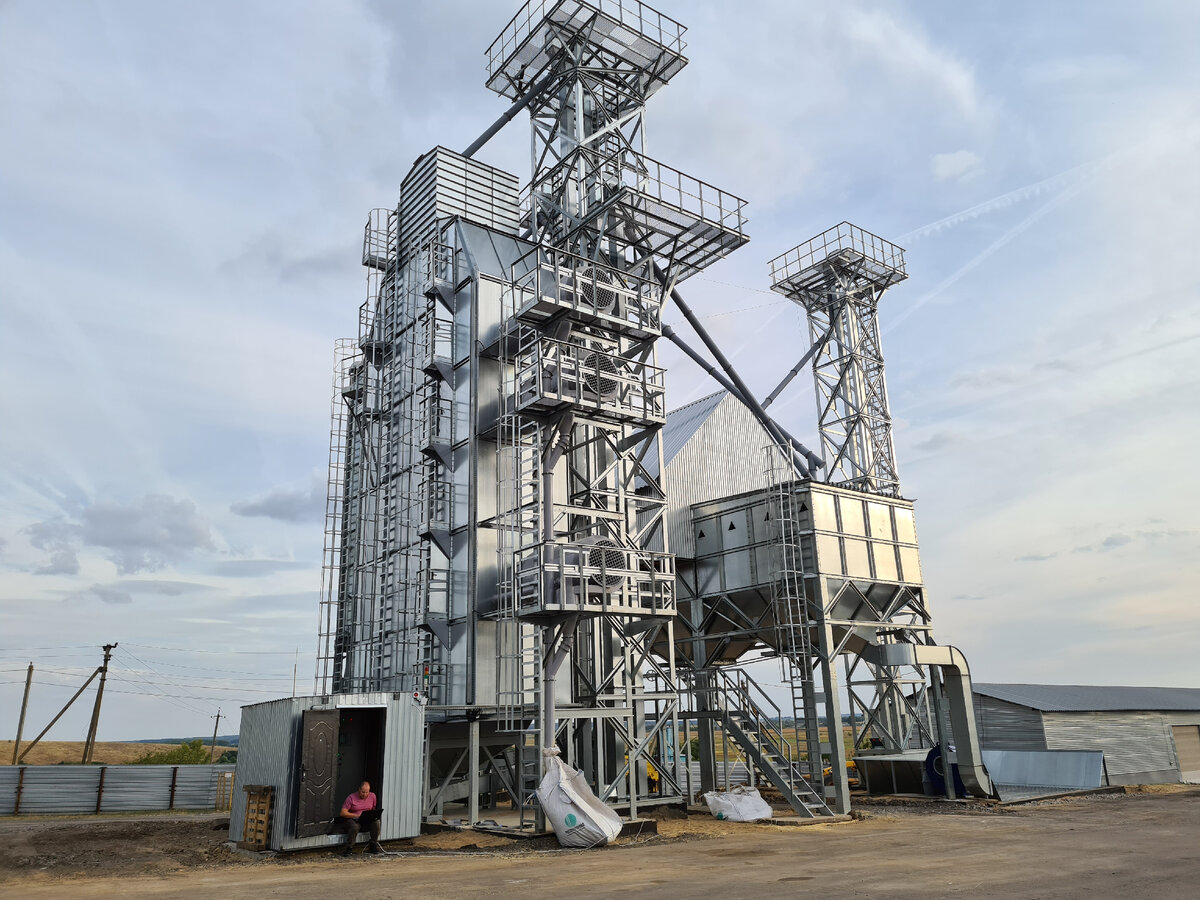 Мой новый комплекс по хранению и обработке зерна