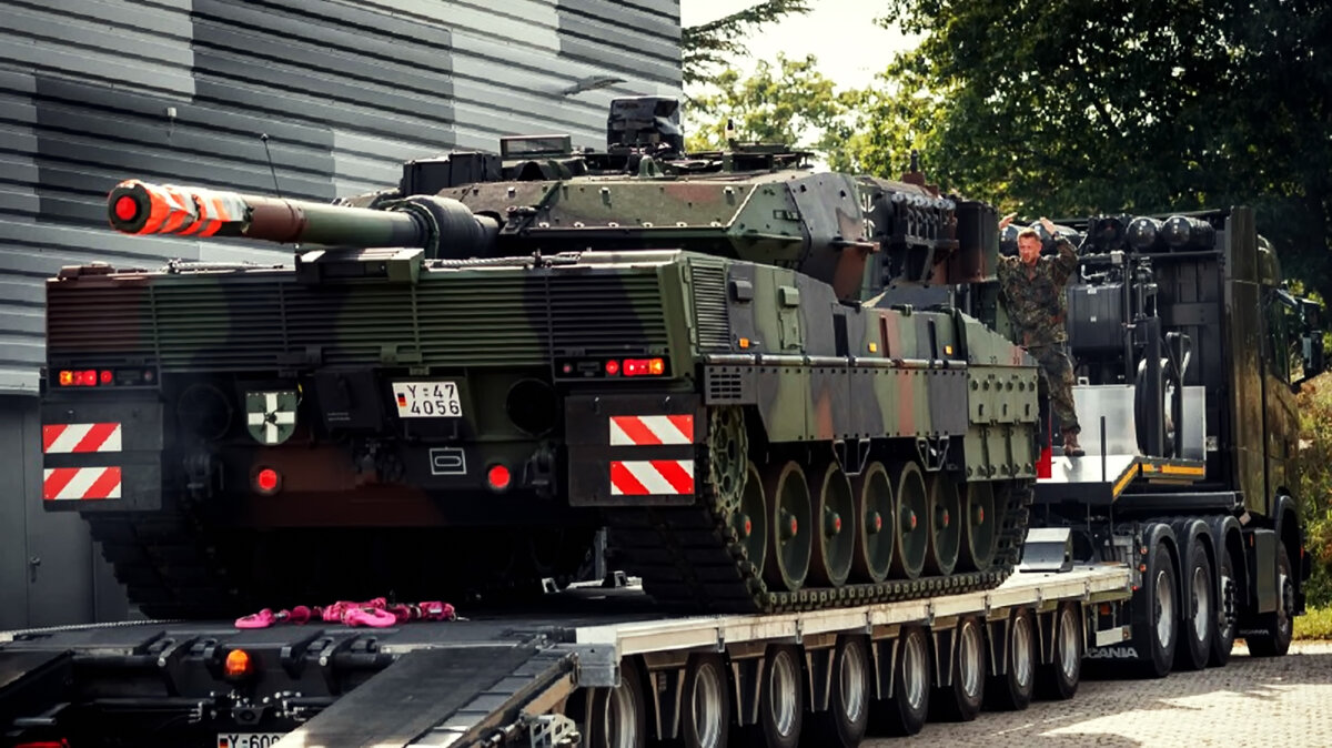 Леопард 2А7V. Источник фото anna-news.info