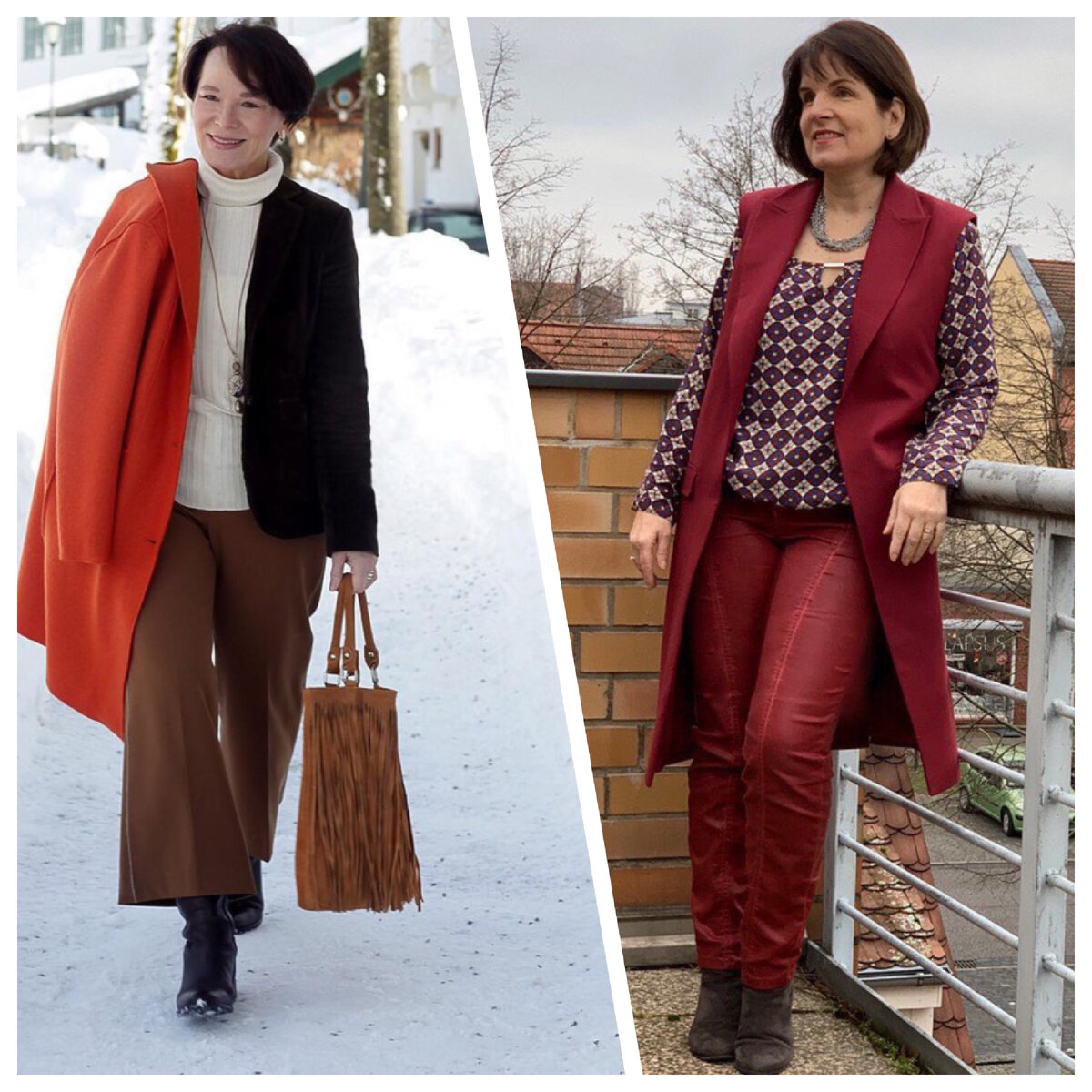 1 - @theladyofstyle / 2 - @steffi_testmiss 