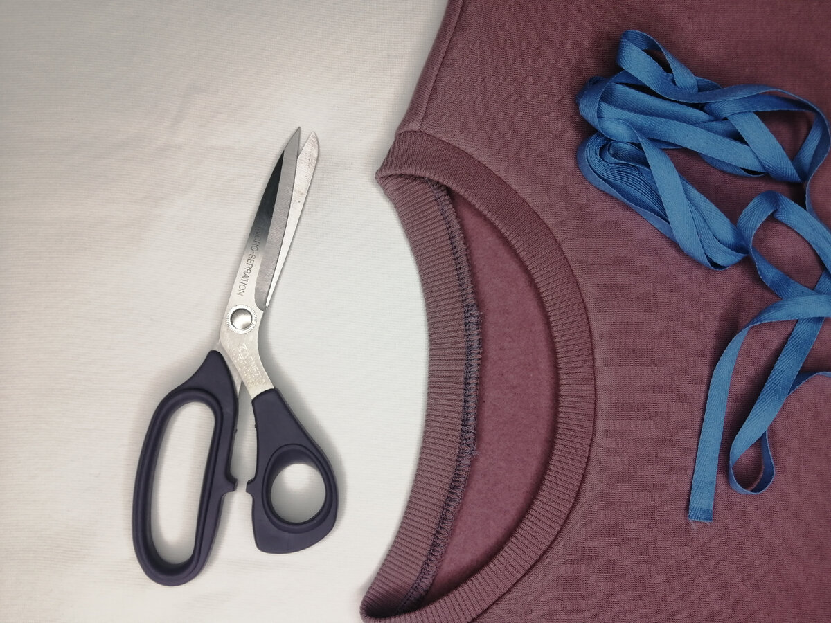 Отделка киперной лентой контрастного цвета