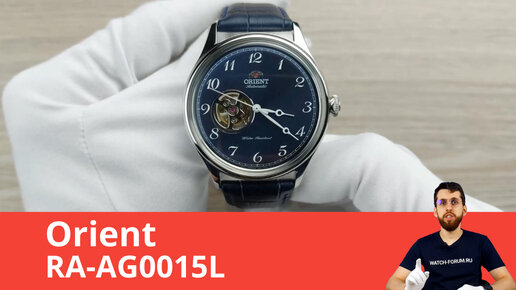 Синяя классика в необычном исполнении / Orient RA-AG0015L