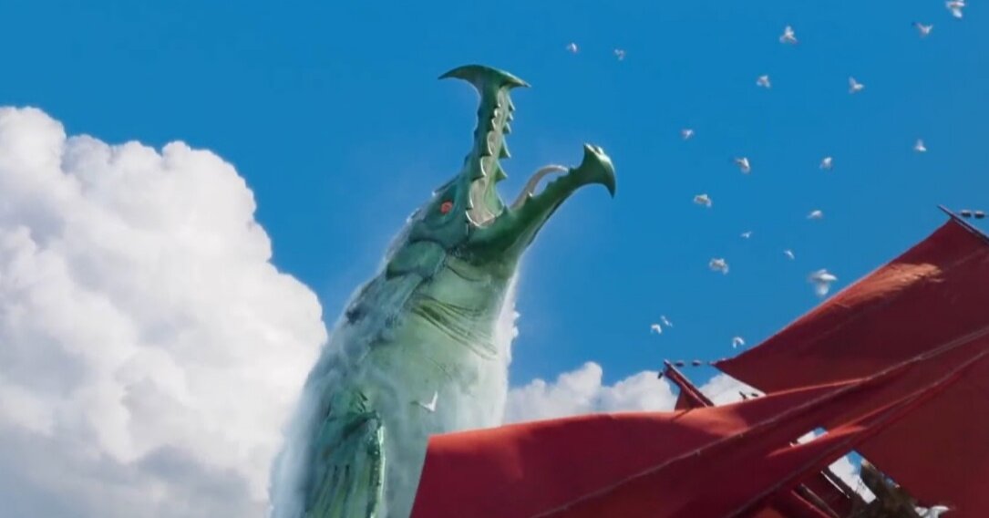 Стриминг-сервис "Netflix" поделился трейлером мультфильма "Морской Монстр", который расскажет о приключениях отважных моряков.