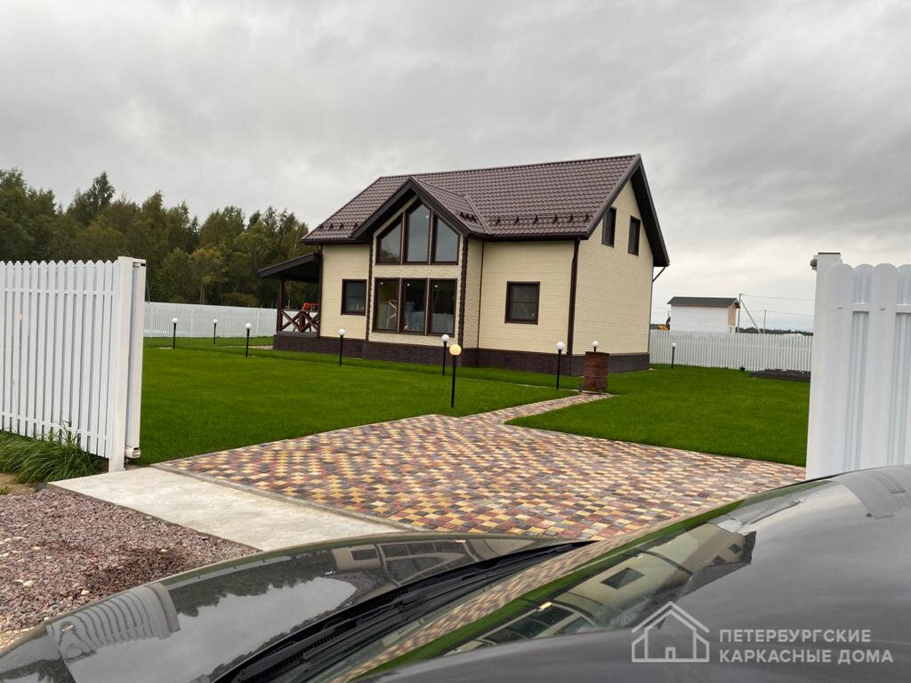 Каркасный дом для большой семьи