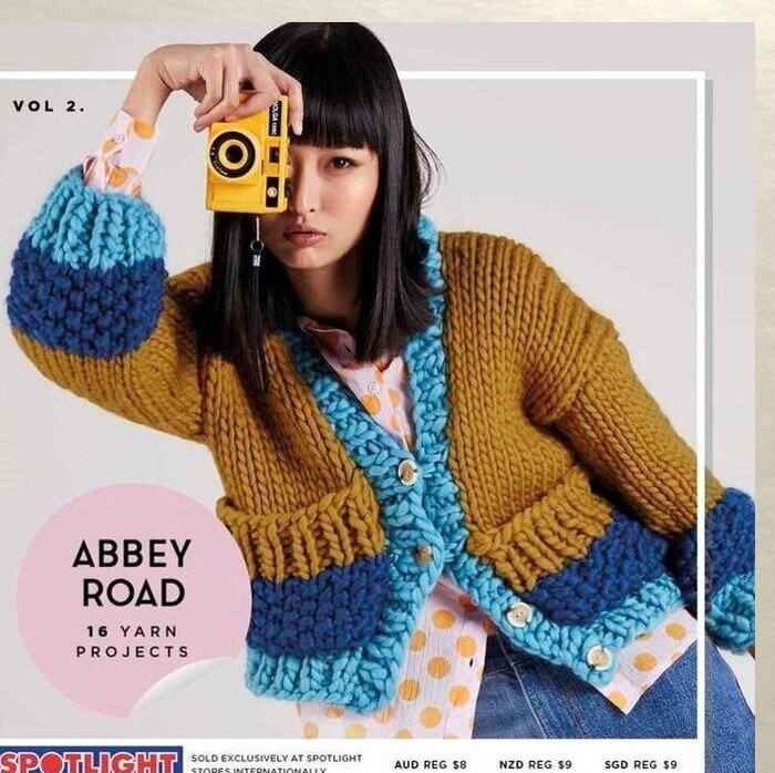 Кардиган крупной вязки. Источник фото: буклет по вязанию.