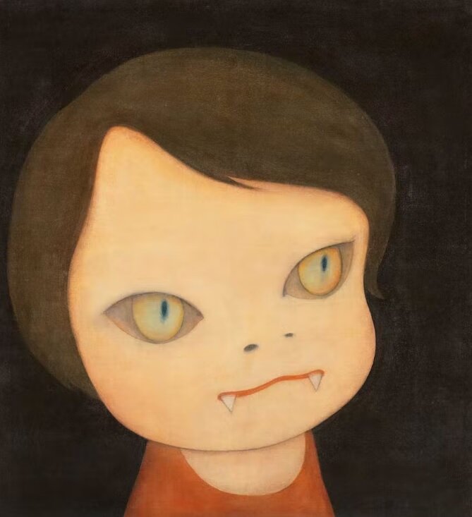 Yoshitomo Nara. Бессонная ночь.