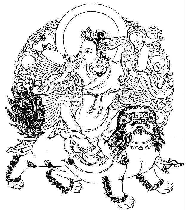 Дордже Кунтудраг. Ладранг К. Божества-защитники Тибета. М.: Ганга, 2015. С. 116.