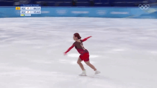 GOE за этот каскад… +1.77. Ниже, чем у каскада с неясного ребра Анны Щербаковой.