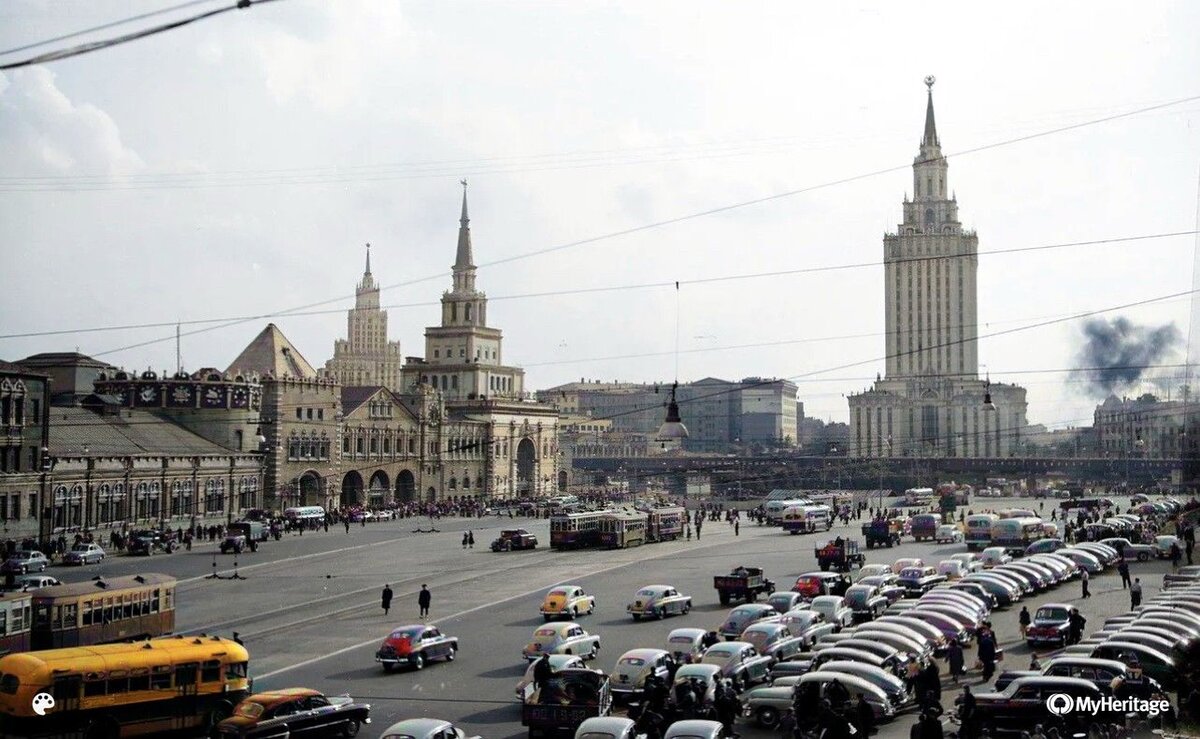 Москва 1950 х годов - фото