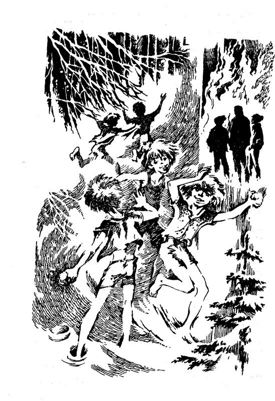 Ветерки. Иллюстрация Евгении Стерлиговой. Фото взято из открытых источников в сети Интернет.