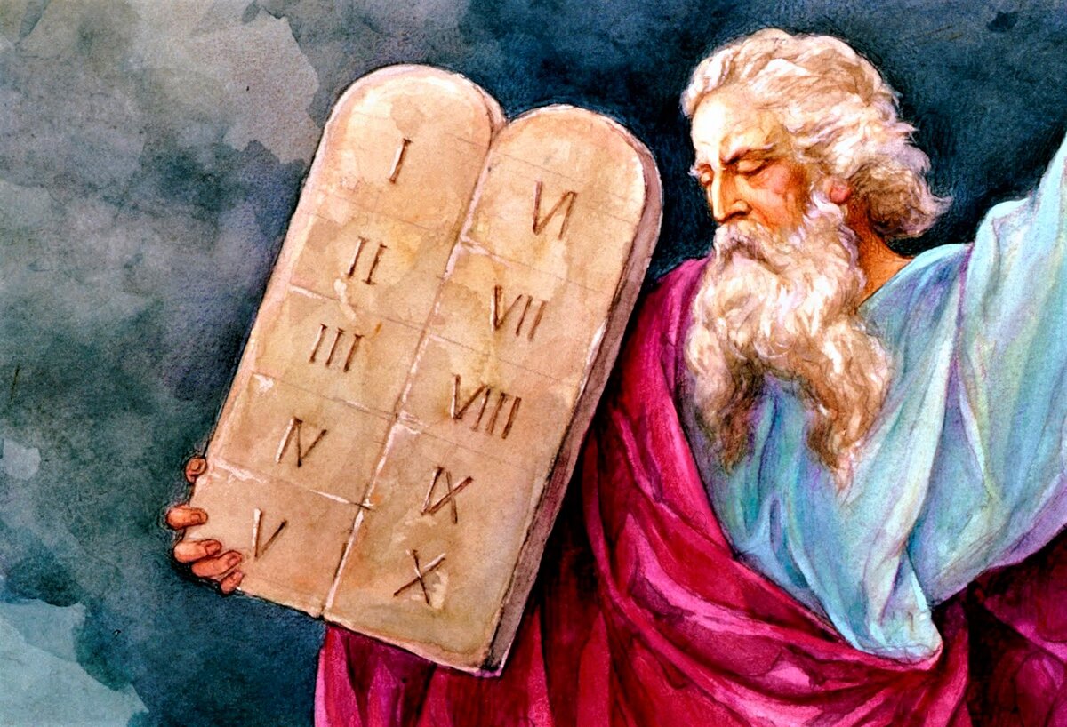 Моисей - легендарный основатель иудаизма.