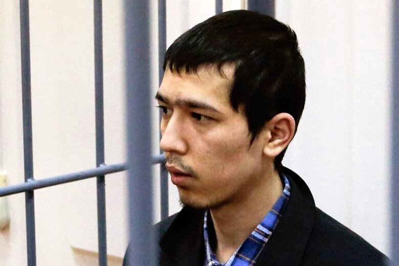 Обвиняемый в организации теракта в метро Санкт-Петербурга Аброр Азимов