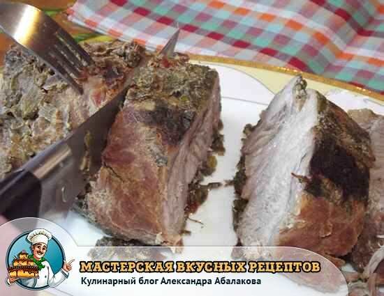Свиная шейка под картофелем в духовке – пошаговый рецепт приготовления с фото