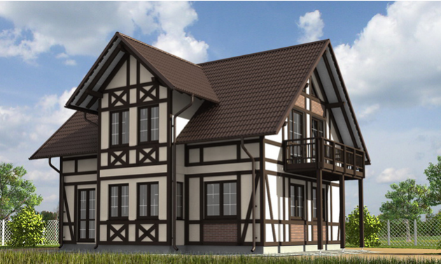 Стиль фахверк.