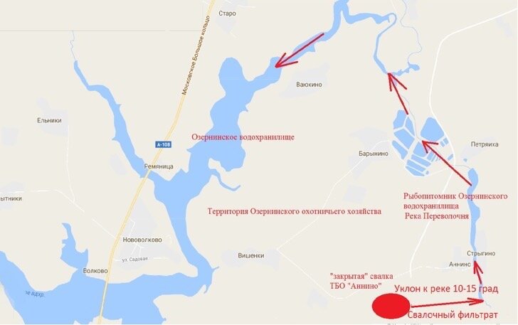 Карта глубин озернинского водохранилища