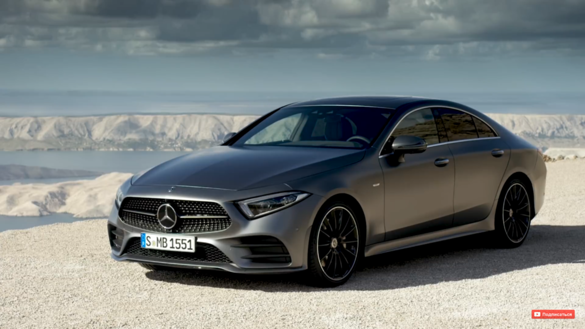 Мерседес банан CLS