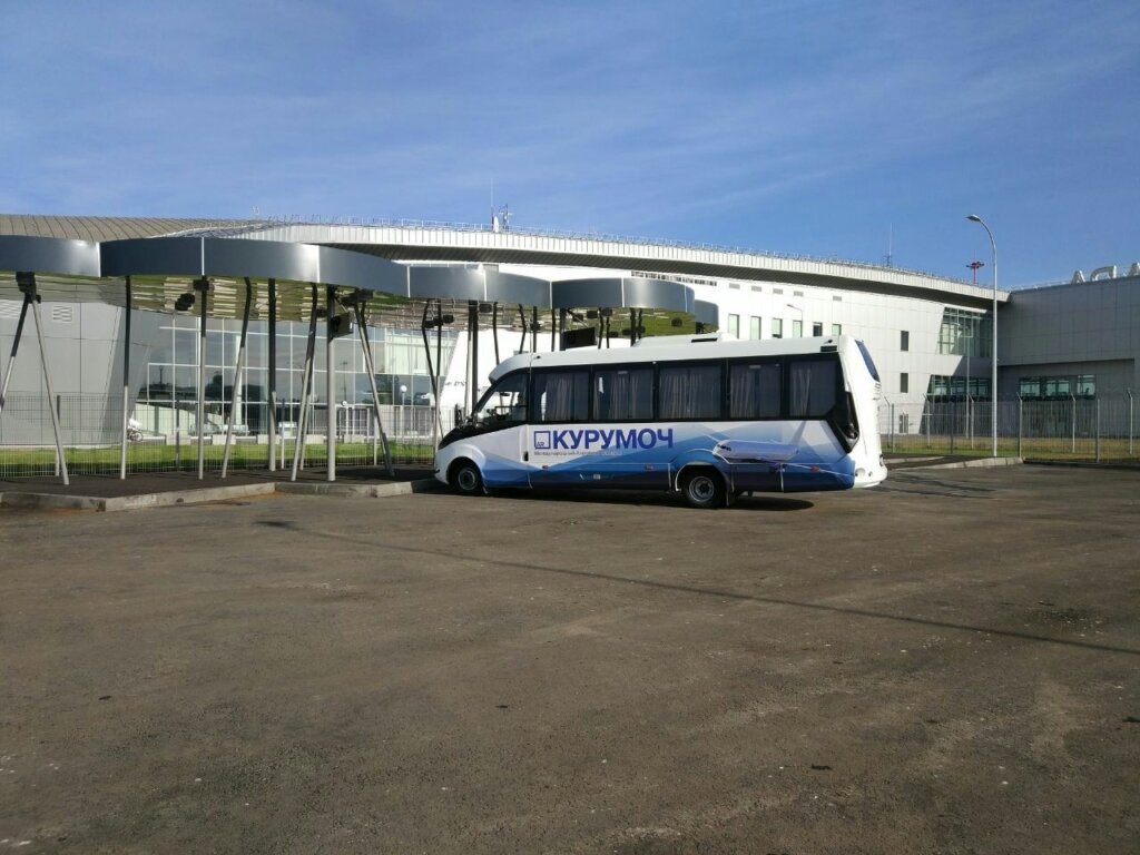 Автобусная станция в аэропорту Курумоч, Самара. Фото: http://www.frequentflyers.ru/