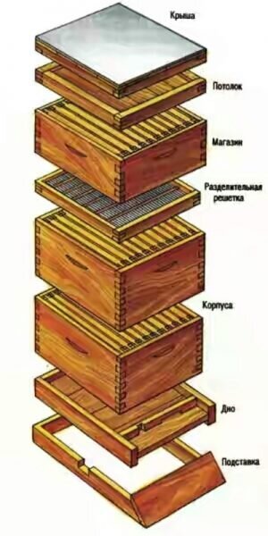 Как сделать многокорпусный улей своими руками