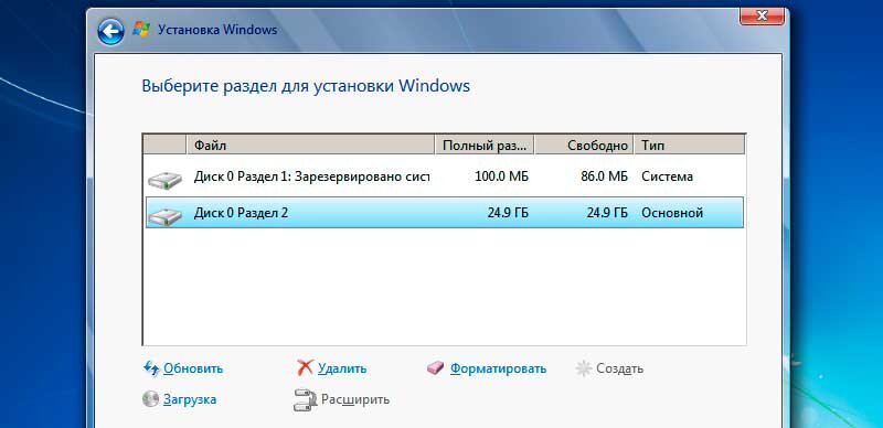 Метка тома windows