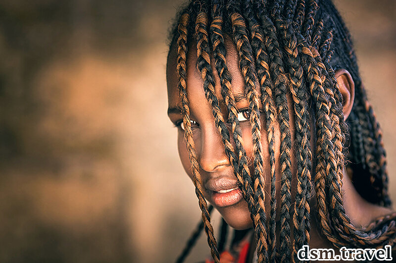 Афрокосы на пляже