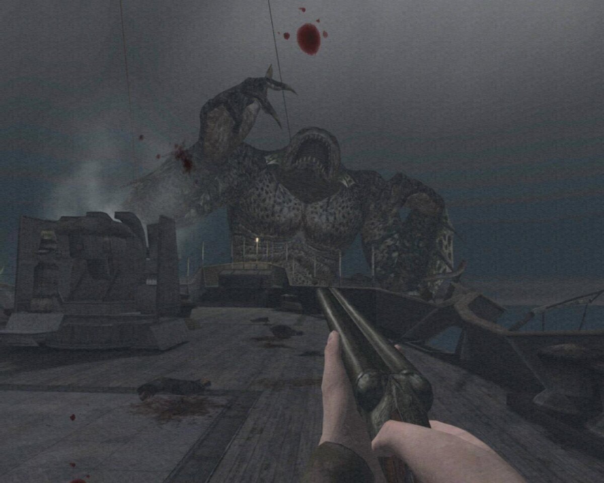 Уровень на корабле под названием "Урания" очень атмосферен и напоминает скорее всего фильм ужасов! После атаки рыбо-людей оставшиеся матросы запираются внутри корабля, в неподходящие моменты вырубается свет и происходят прочие "прелести".