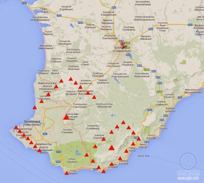 Дольмены в крыму где находится карта