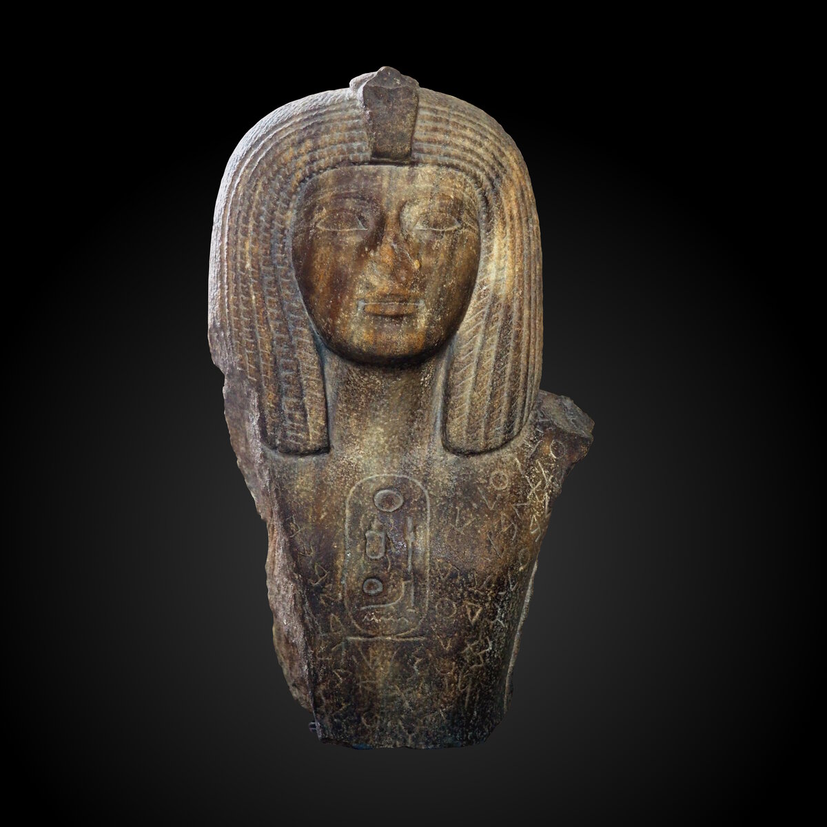 Финикийская надпись на статуе египетского царя Осоркона, сделанная царем Библа примерно в 900 г. до н. э.