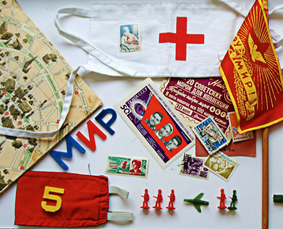 Юный пионер - филателист. (автор Елена Тарзиманова)